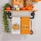 Happy Fall Pumpkin Dish Towels: Seasonal Kitchen Decor Set